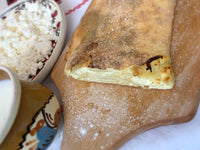 Placinta cu branza dulce si telemea