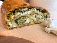 Placinta cu branza de oaie si praz (doar pt Paste)