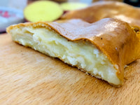 Placinta cu cartofi, telemea si smantana