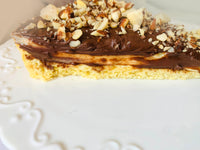 Tarta cu banane, fineti si migdale