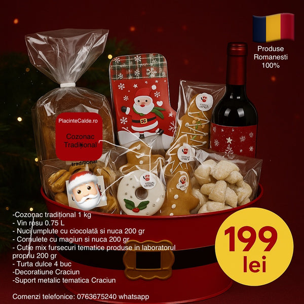 Pachet Cadou Corporate Craciun