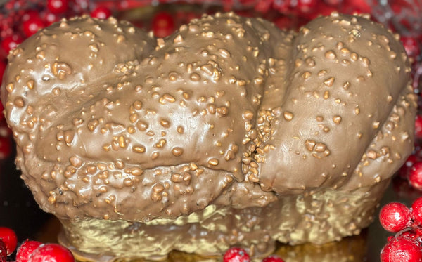 Cozonac cu Nutella 800-900 gr