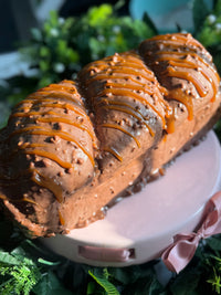 Cozonac cu ciocolată si caramel 1,7 kg