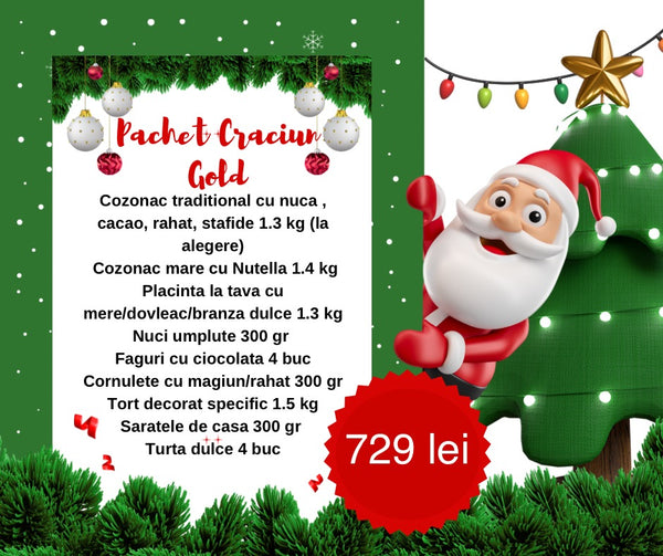Pachet Craciun Gold