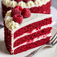 Tort Red Velvet cu zmeura