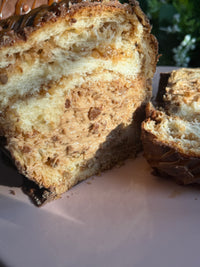 Cozonac cu ciocolată si caramel 1,7 kg