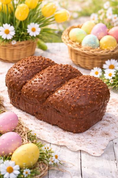 Cozonac cu Nutella 800-900 gr